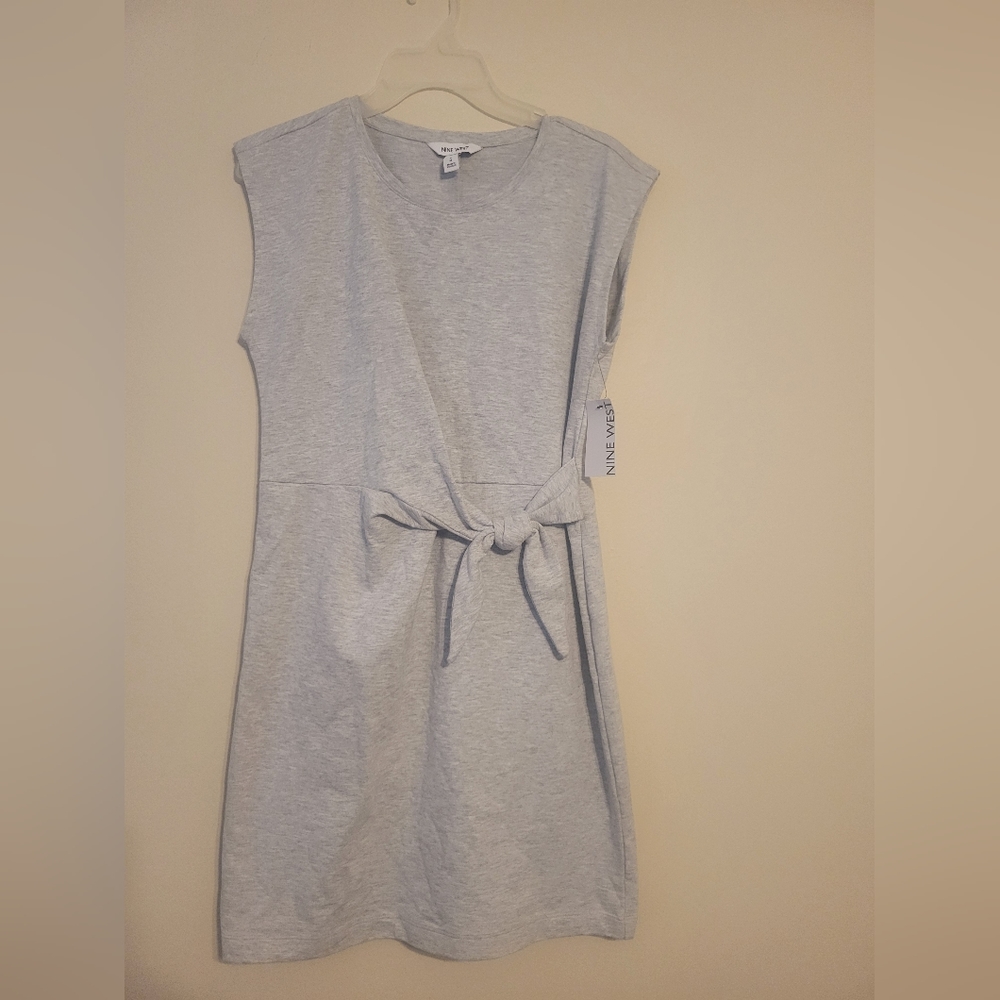 NWT Side tie tshirt dress Nine West